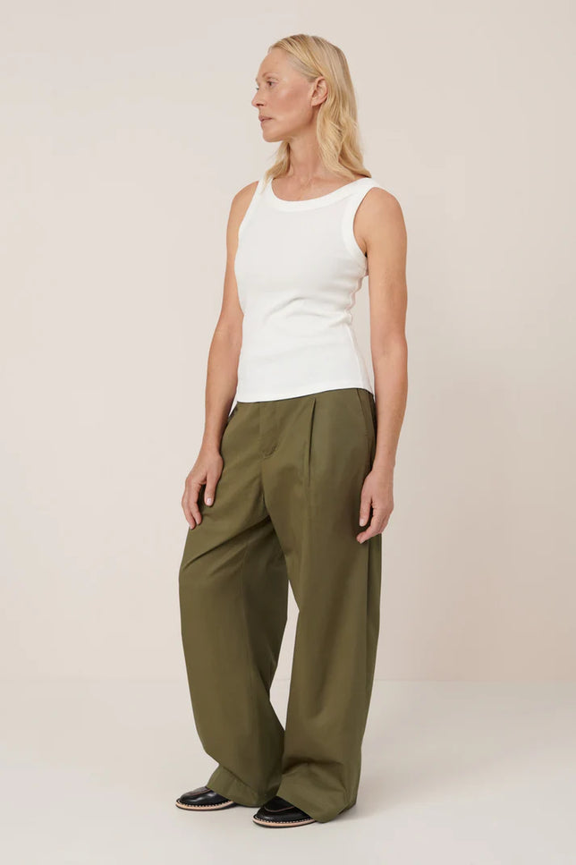 Kowtow Ridge Singlet - Off White