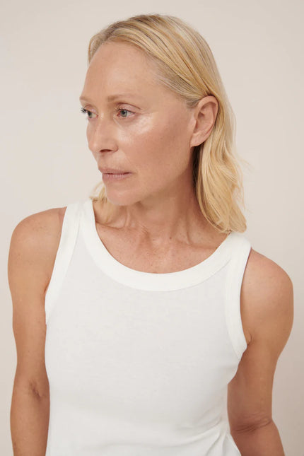 Kowtow Ridge Singlet - Off White