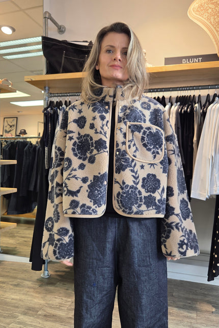 Karen Walker Wanderlust Jacket - Oat Multi