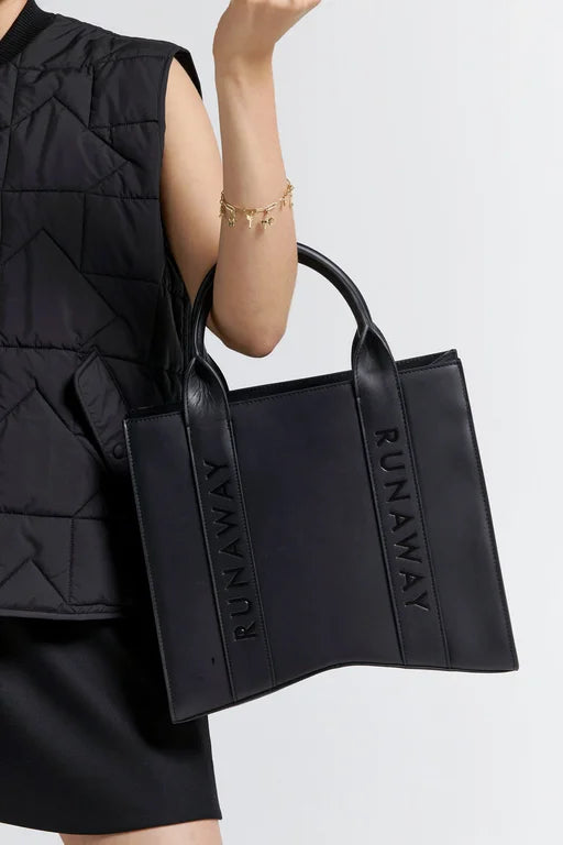 Karen Walker Runaway Walker Tote - Nappa Leather - Black