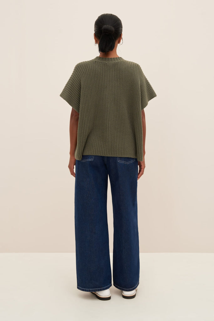 Kowtow Sofia Top - Olive