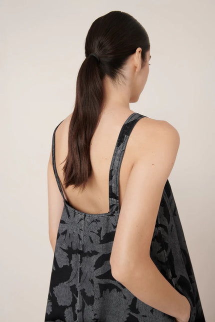 Kowtow Swing Dress - Etched Denim