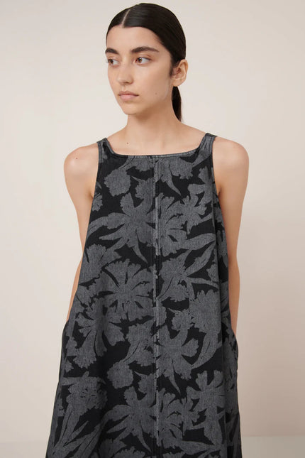 Kowtow Swing Dress - Etched Denim