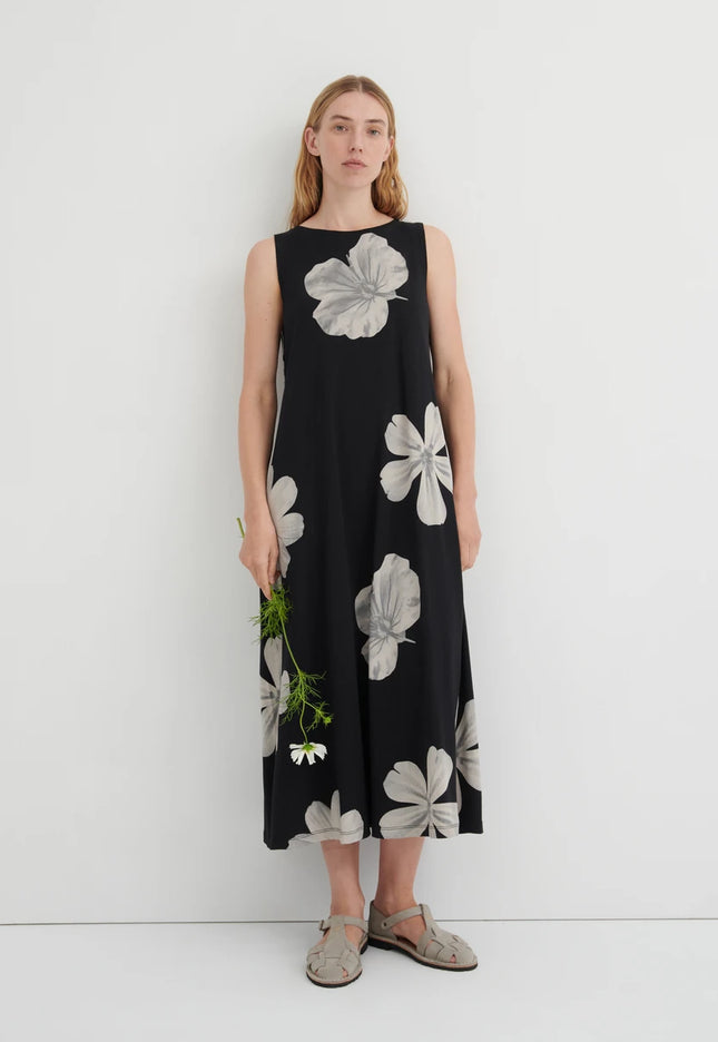 Kowtow Tank Swing Dress - Monochrome Floral