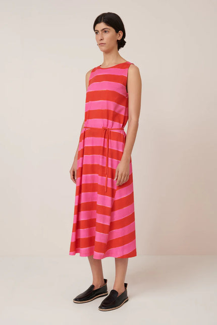 Kowtow Tank Swing Dress - Painted Stripe