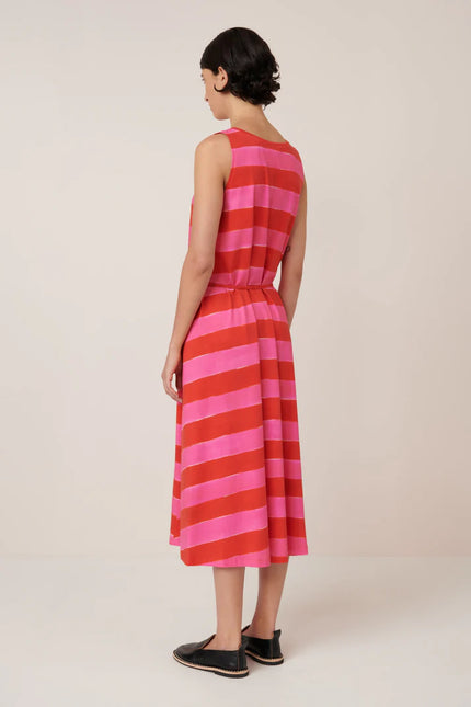 Kowtow Tank Swing Dress - Painted Stripe
