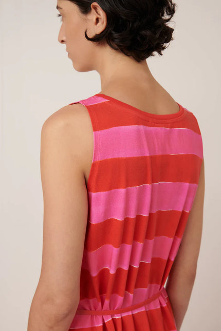 Kowtow Tank Swing Dress - Painted Stripe