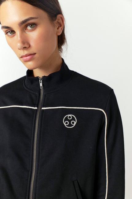 Sylvester Trackie Jacket - Black