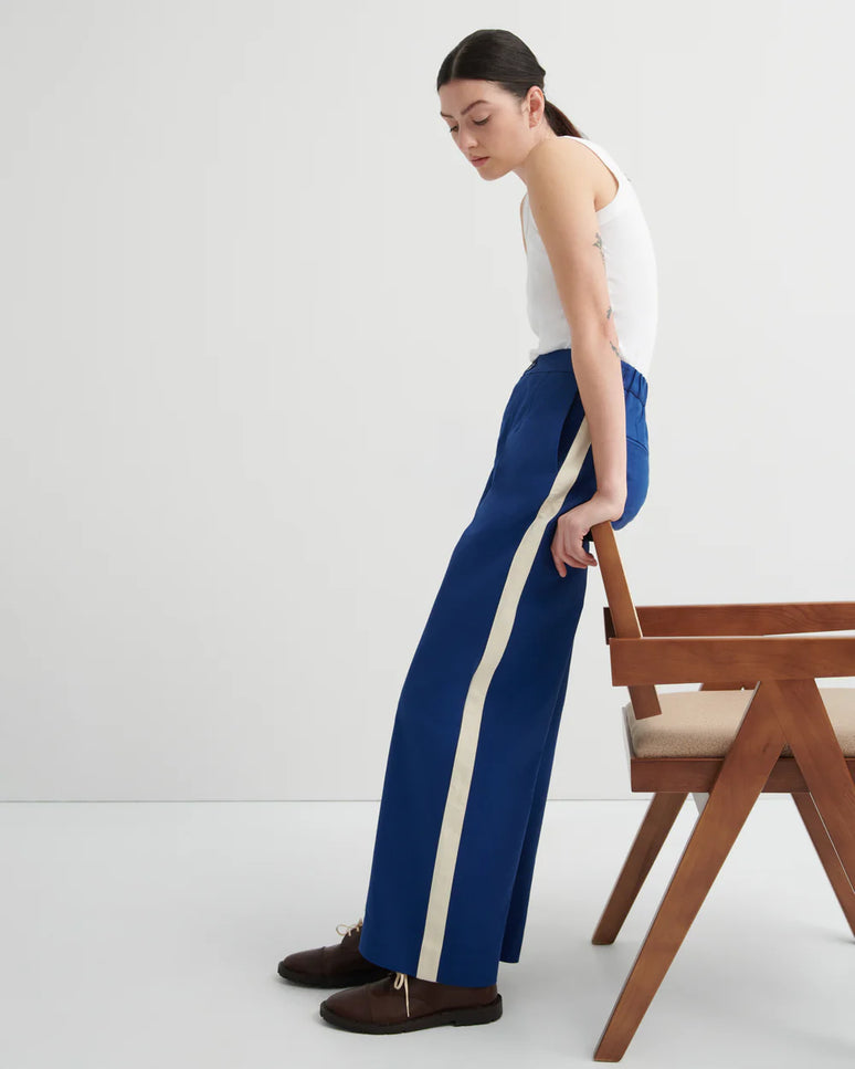 Kowtow Tux Pant - Factory Blue