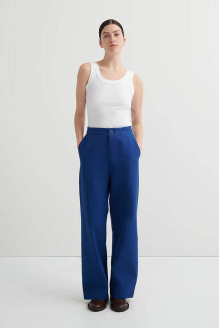 Kowtow Tux Pant - Factory Blue