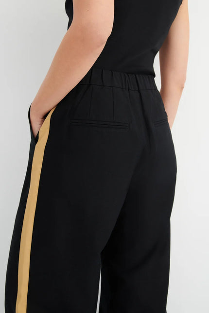 Kowtow Tux Pant - Black Driftwood