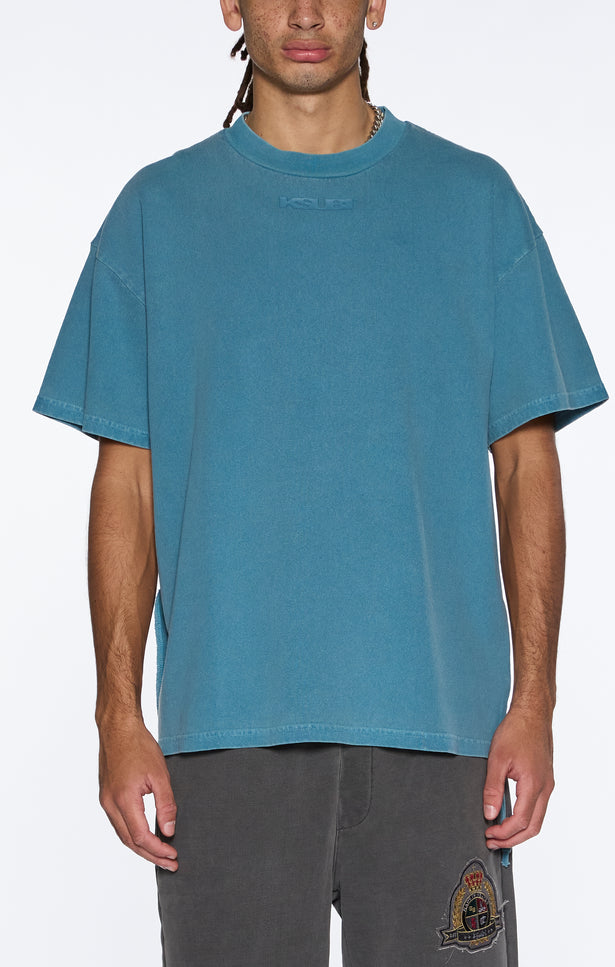 Ksubi SOTT Ekcess Tee Titan - Blue