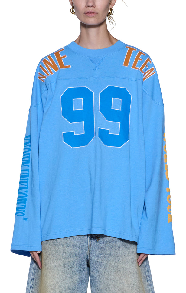 Ksubi 99 Altar LS Tee - Bright Blue