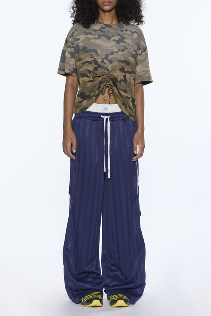 Ksubi Ruched Everyday SS Tee Camo - Green