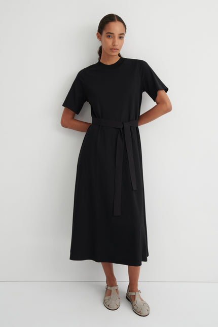 Kowtow T- Shirt Swing Dress - Black