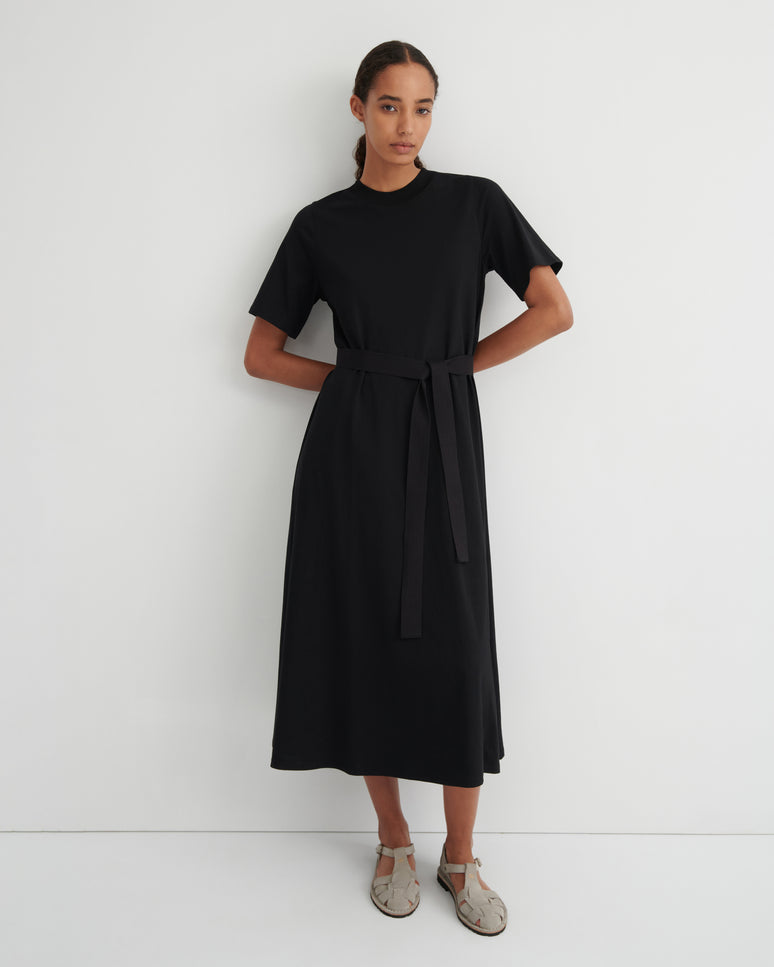 Kowtow T- Shirt Swing Dress - Black