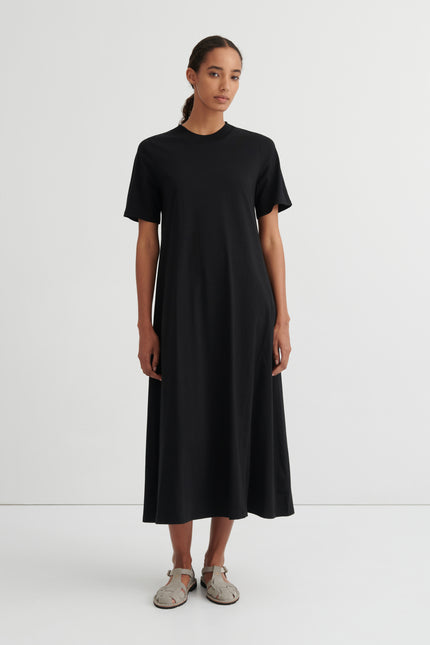 Kowtow T- Shirt Swing Dress - Black