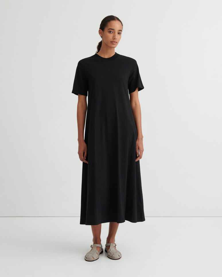 Kowtow T- Shirt Swing Dress - Black