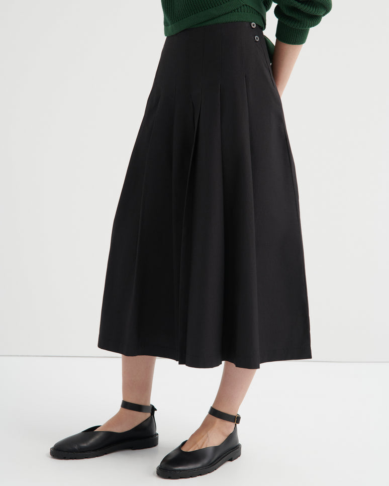 Kowtow Pleater Skirt - Black