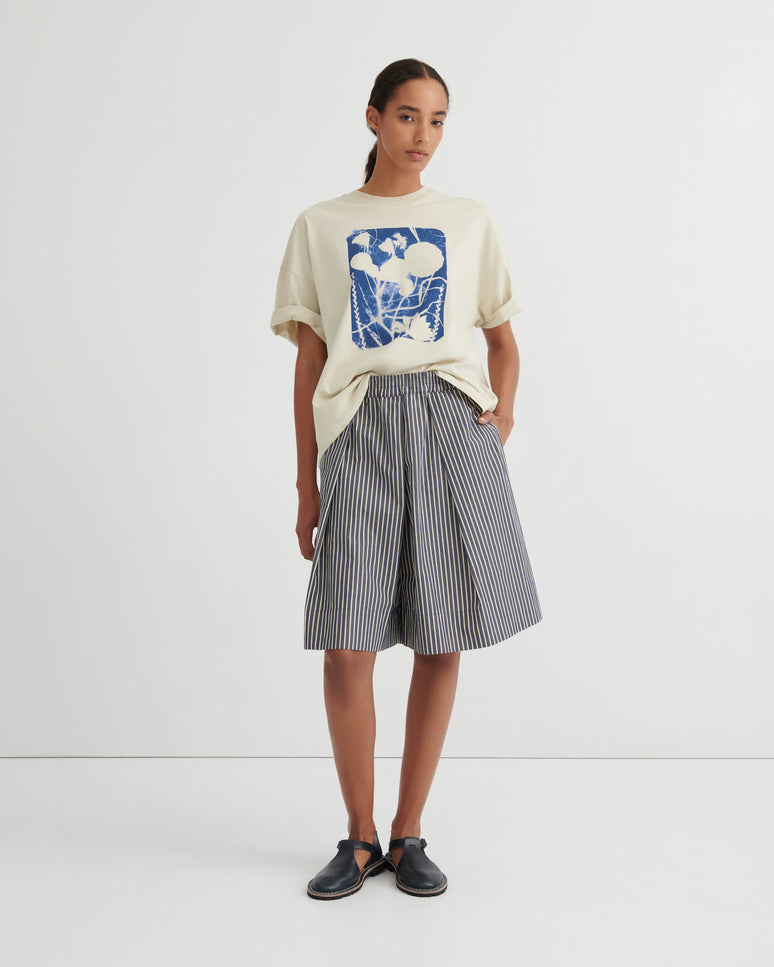 Kowtow Ray Shorts - Evening Stripe