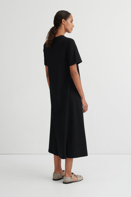 Kowtow T- Shirt Swing Dress - Black