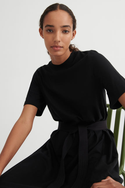 Kowtow T- Shirt Swing Dress - Black