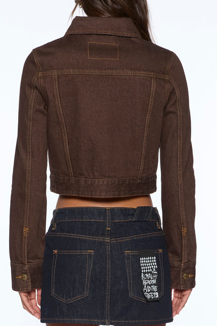 Ksubi Slim Trucker - Saddle Brown