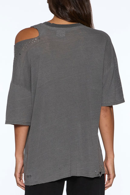 Ksubi Renaissance Oh G Tee - Charcoal