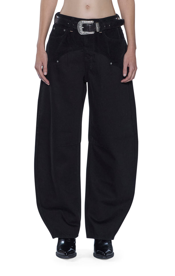 Ksubi Barrel Jean - Saloon Black