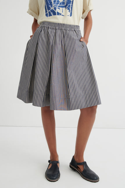Kowtow Ray Shorts - Evening Stripe