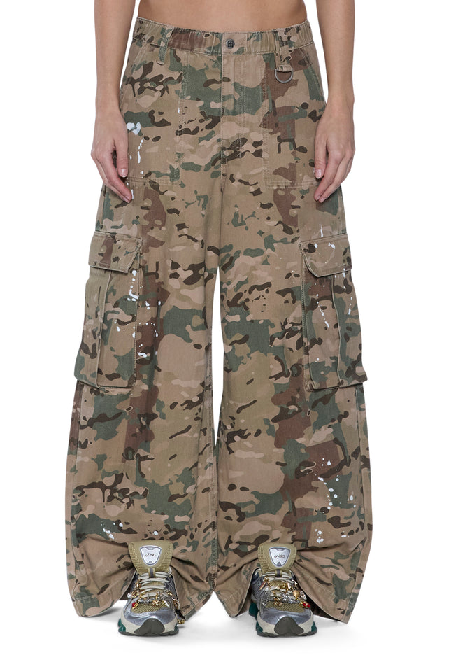 Ksubi Ksuper Cargo Pant - Woodland Camo