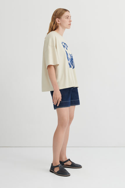 Kowtow Cyanotype Tee - Stone