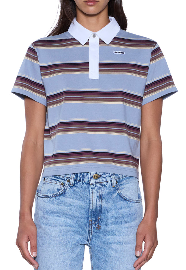 Ksubi SOTT Shrunken Polo - Multi Stripe