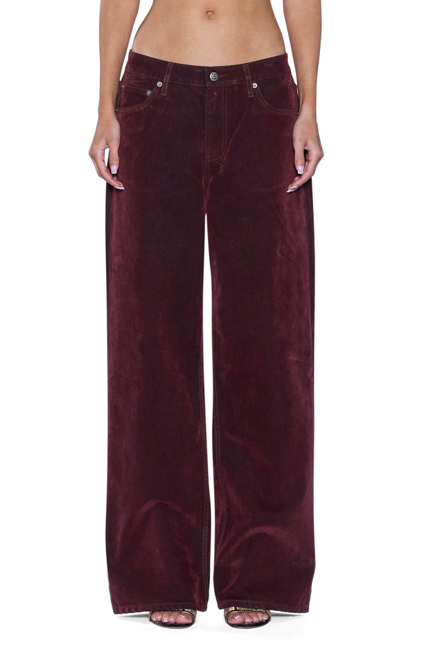 Ksubi Low Rider Jean Merlot - Burgundy