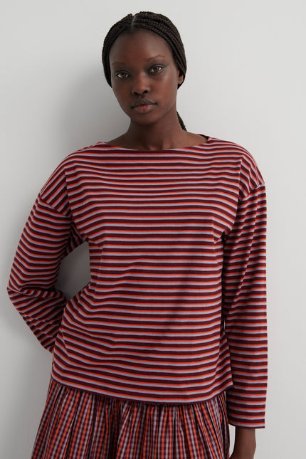 Kowtow Jamie Top - Stack Stripe