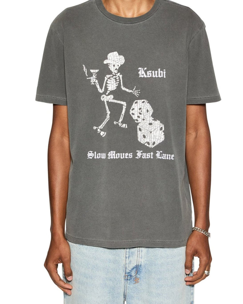 Ksubi Fast Moves Kash Tee - Smash Black