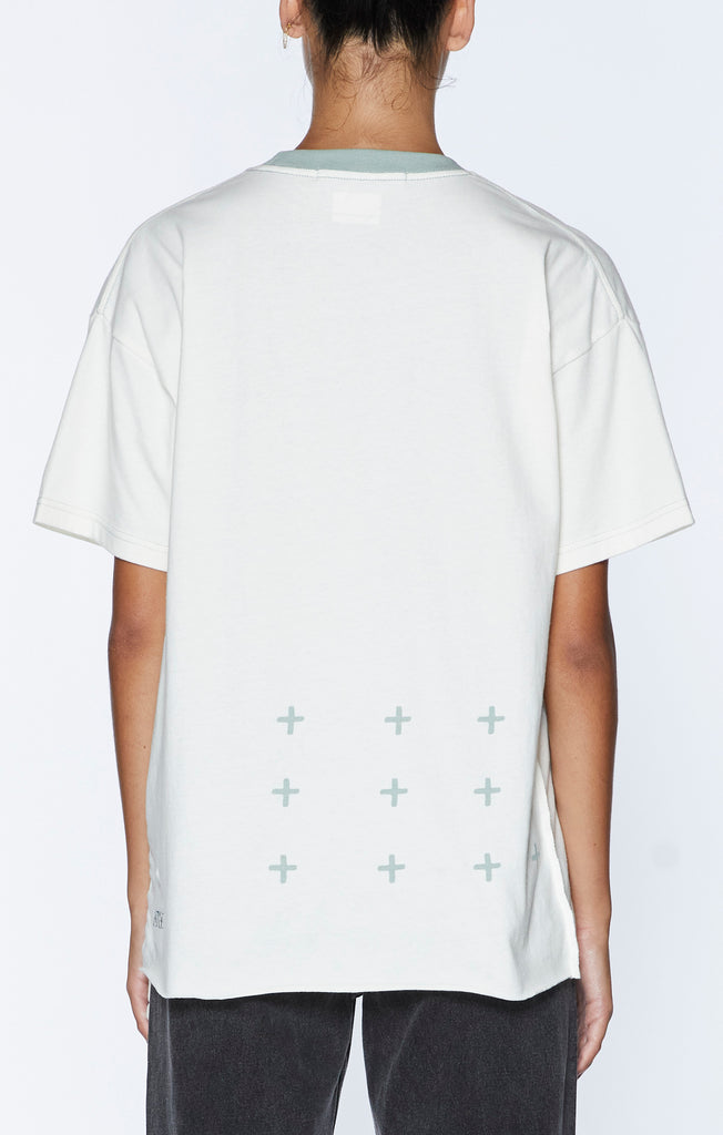 Ksubi Oh G Tee - Bleach/Matcha