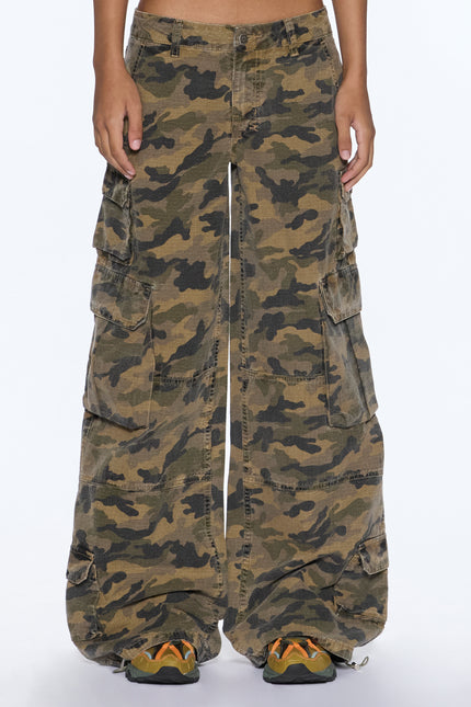 Ksubi Dropout Cargo Pant - Camo