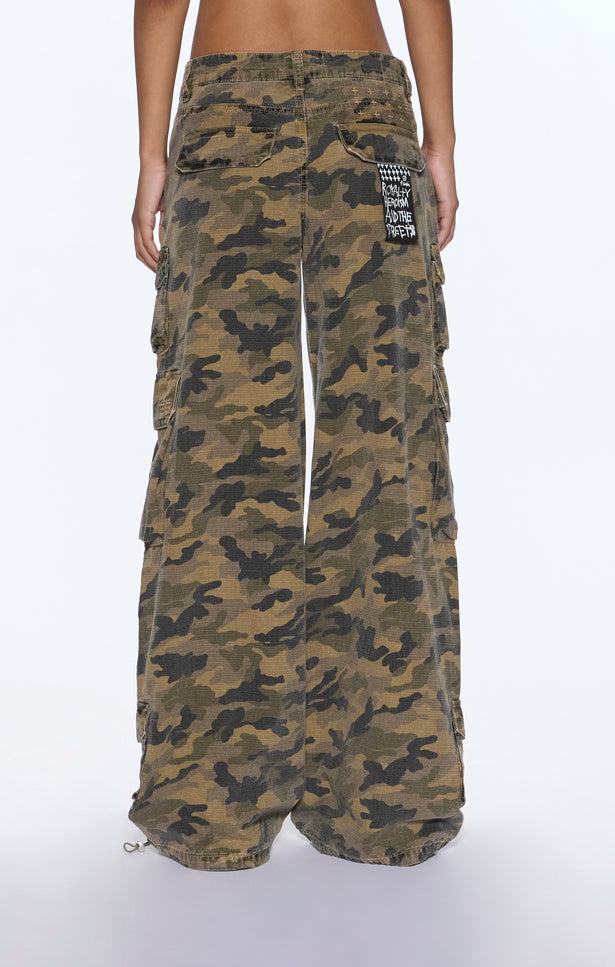 Ksubi Dropout Cargo Pant - Camo