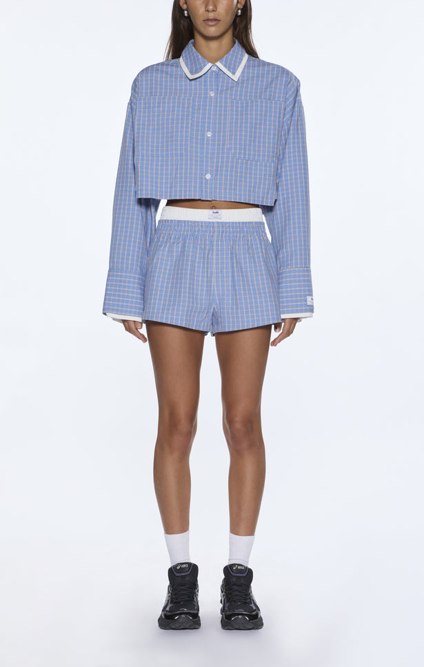 Ksubi Boxer Shorts - Blu Check