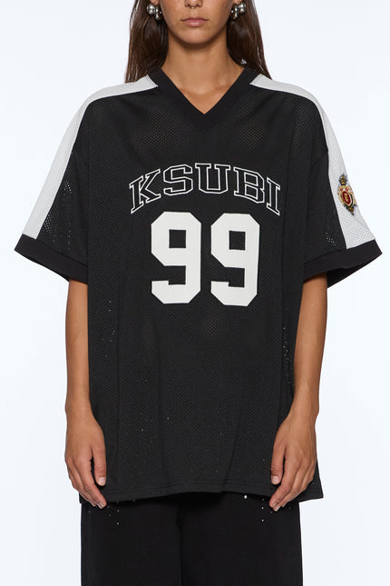 Ksubi 99 Short Sleeve Jersey - Black