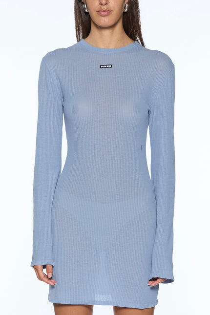 Ksubi Crawford LS Dress - Ice Blue