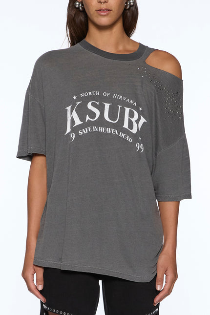 Ksubi Renaissance Oh G Tee - Charcoal