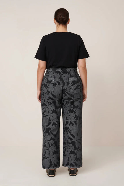 Kowtow Utility Jeans - Etched Denim