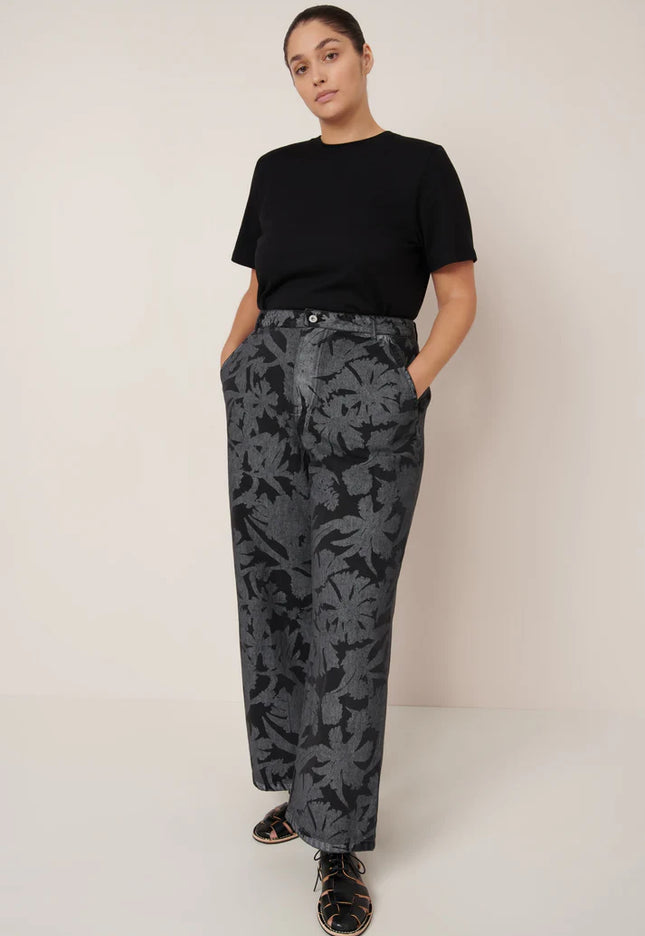 Kowtow Utility Jeans - Etched Denim