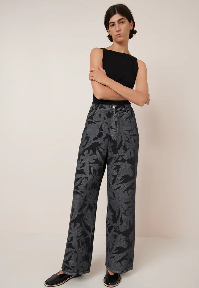 Kowtow Utility Jeans - Etched Denim