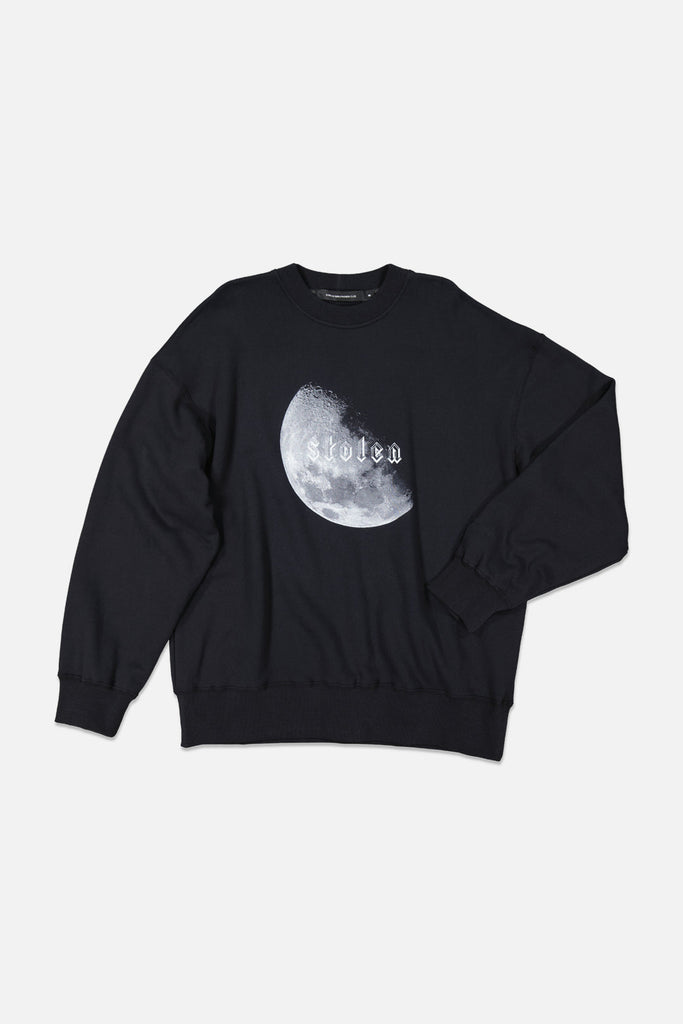 Stolen Girlfriends Club Bad Moon Crew - Washed Black