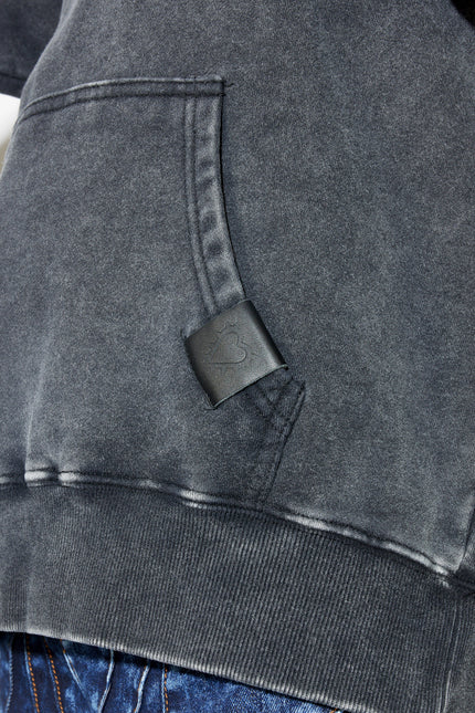 Stolen Girlfriends Club Eagle Dreams Hood - Aged Charcoal