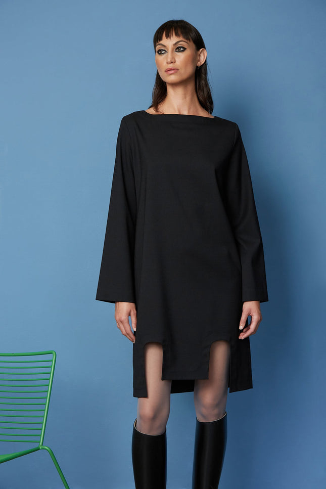 Zambesi Vault Dress - Suit Black