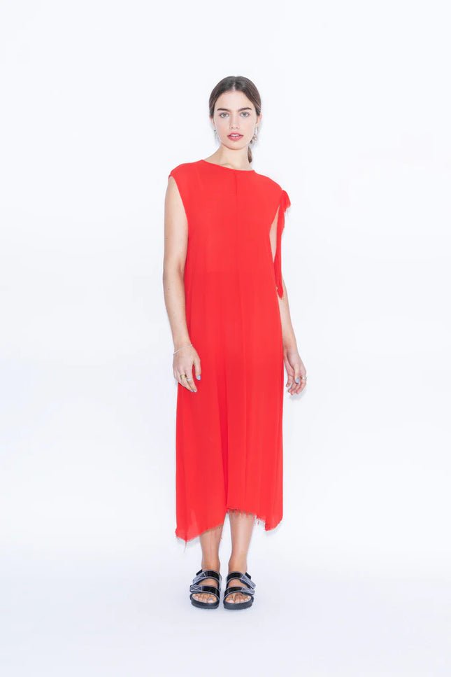 Company Of Strangers Cabana Dress - Flame